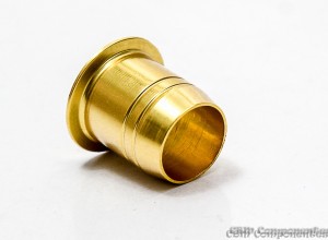 tubo de aluminio nr. 2 - dourado